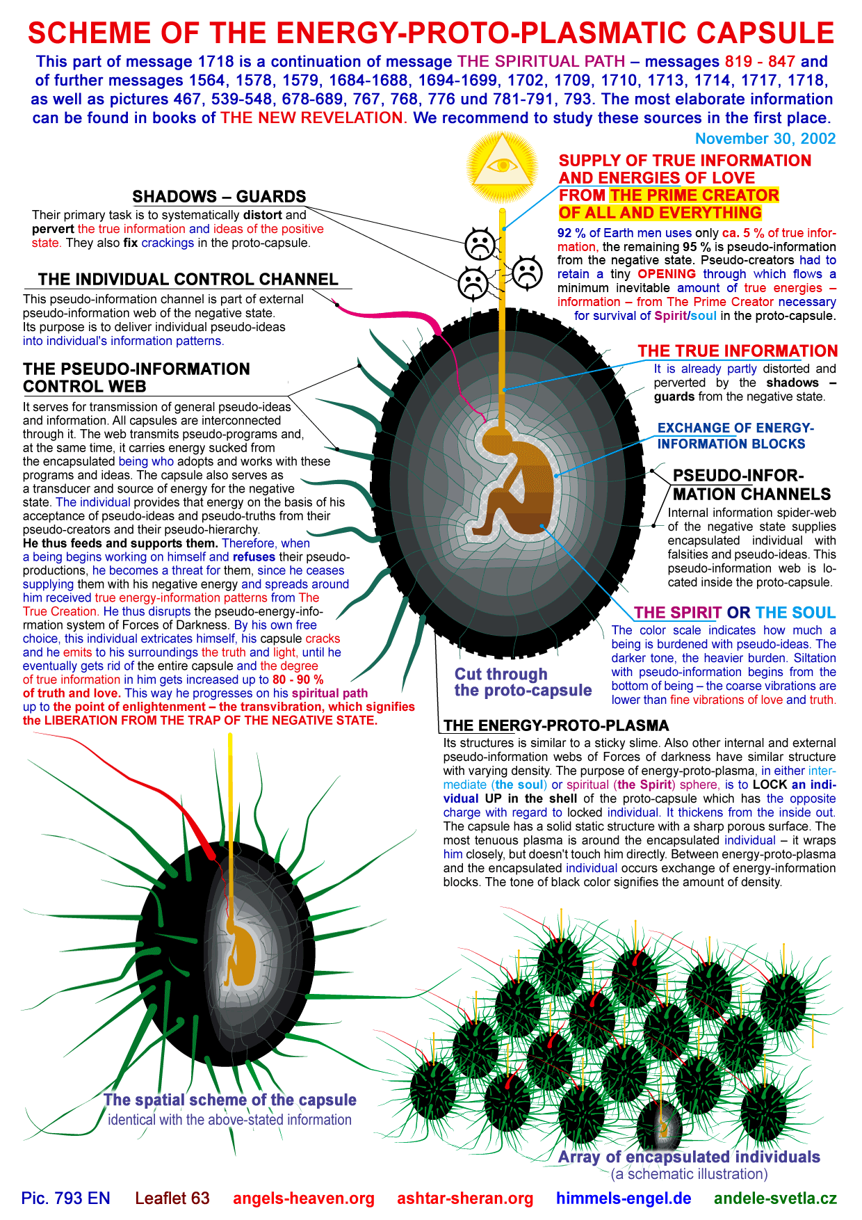 Scheme of the energy-proto-plasmatic capsule